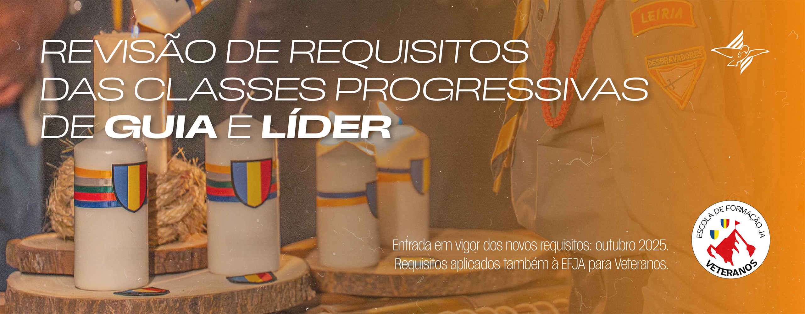 Revisão de Requisitos das Classes Progressivas de Guia a Lider